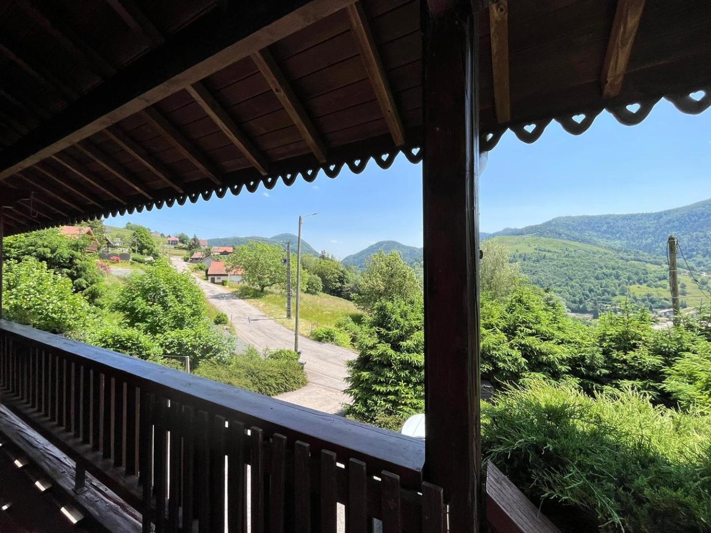 Chalet Bois Vue Panoramique : 2 Logements Et Sauna Бусан Екстериор снимка