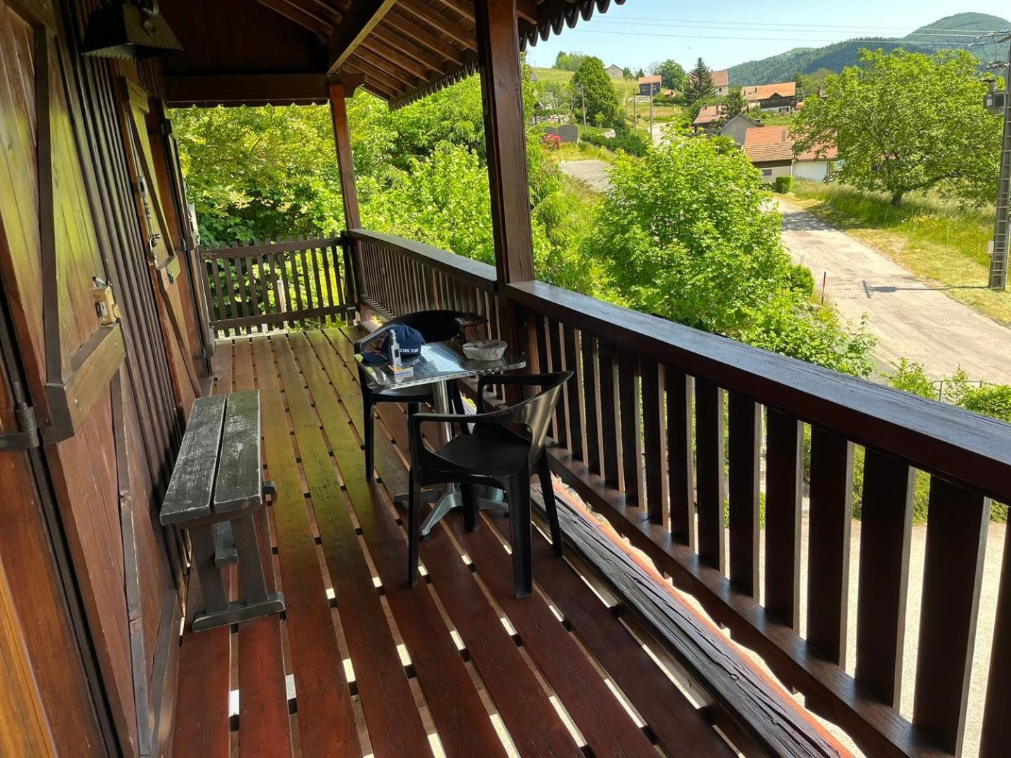 Chalet Bois Vue Panoramique : 2 Logements Et Sauna Бусан Екстериор снимка